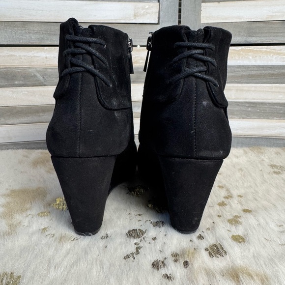 Jessica Simpson Shoes - Jessica Simpson - Black Wedge Ankle Boots - size 10